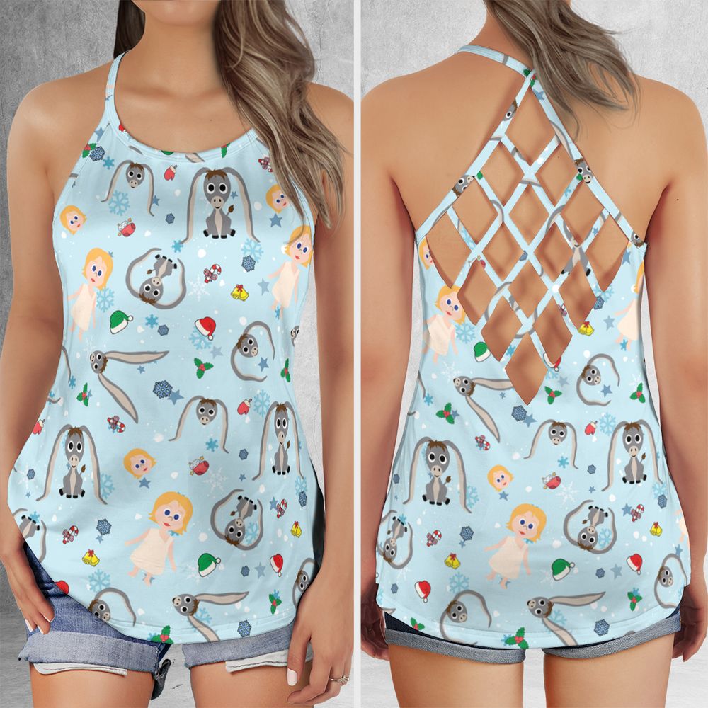 Criss Cross Tank Top - 4LLHAACL -  - 1