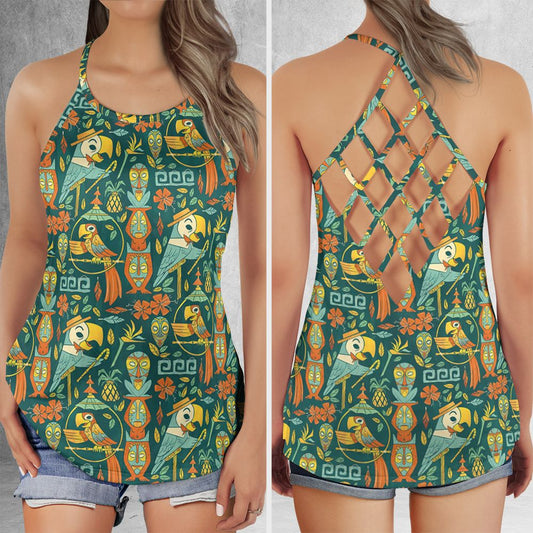 Criss Cross Tank Top - 8RHYC59P -  - 1