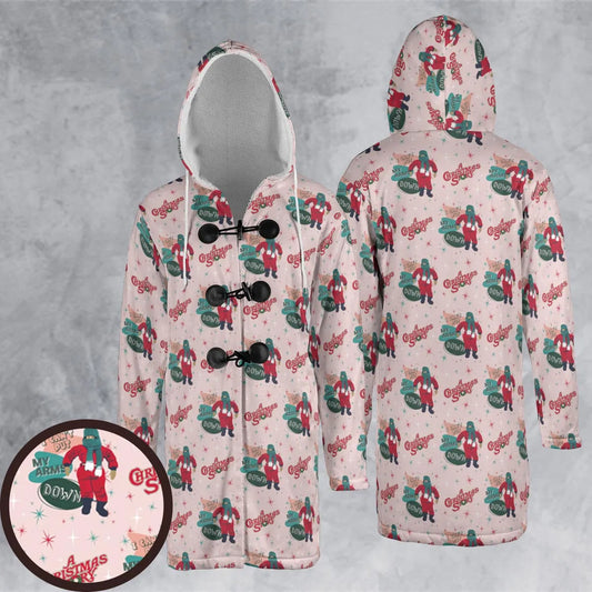 Hooded Cloak Coat - 3K9DF6HX