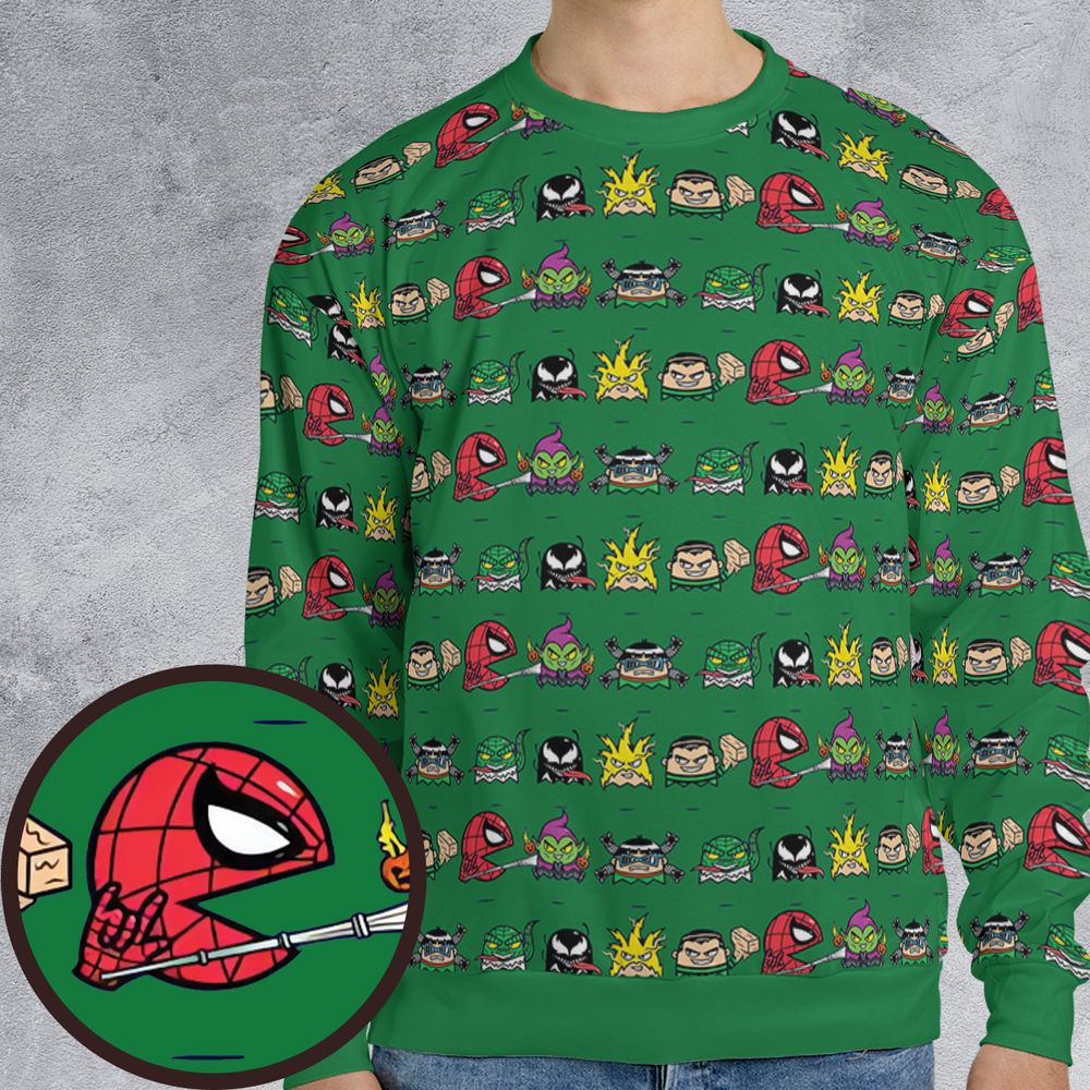 All-over Print Sweatshirt - 3KXSWCST -  - 1