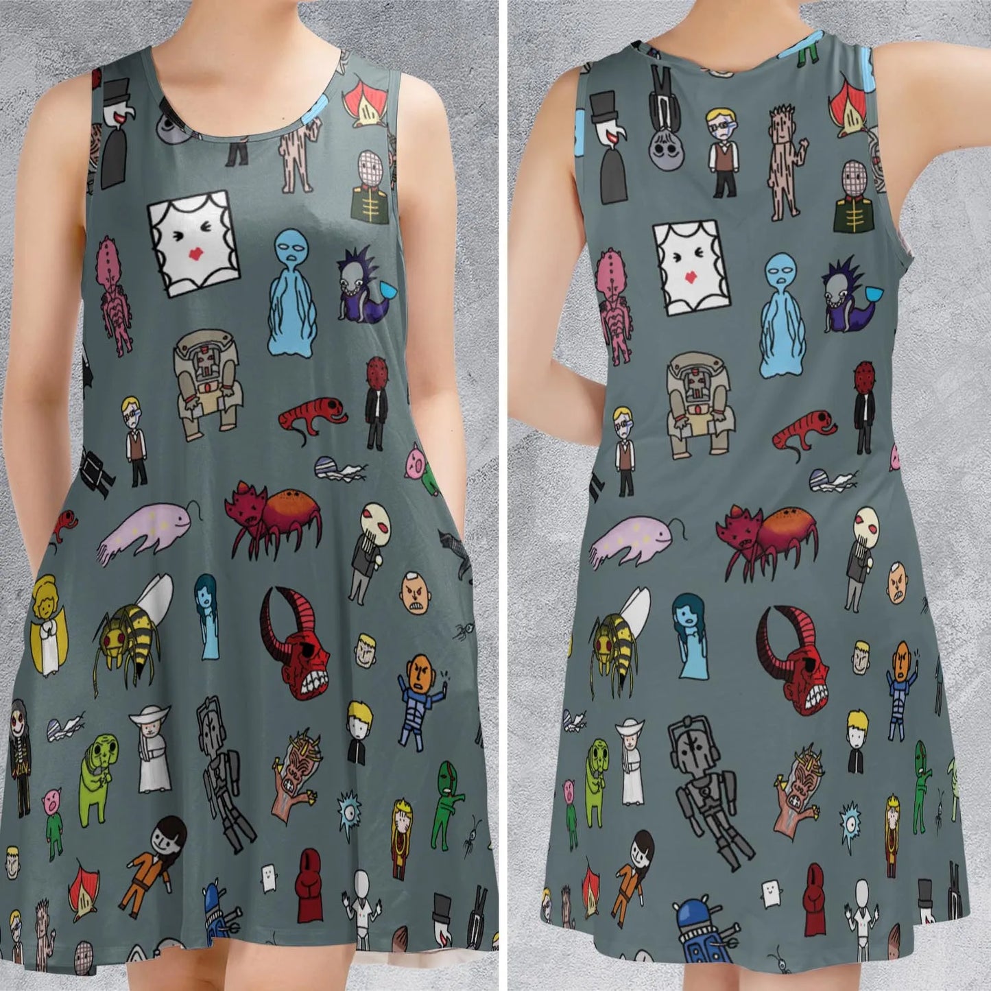 Sleeveless Dress - QMHMLAU9