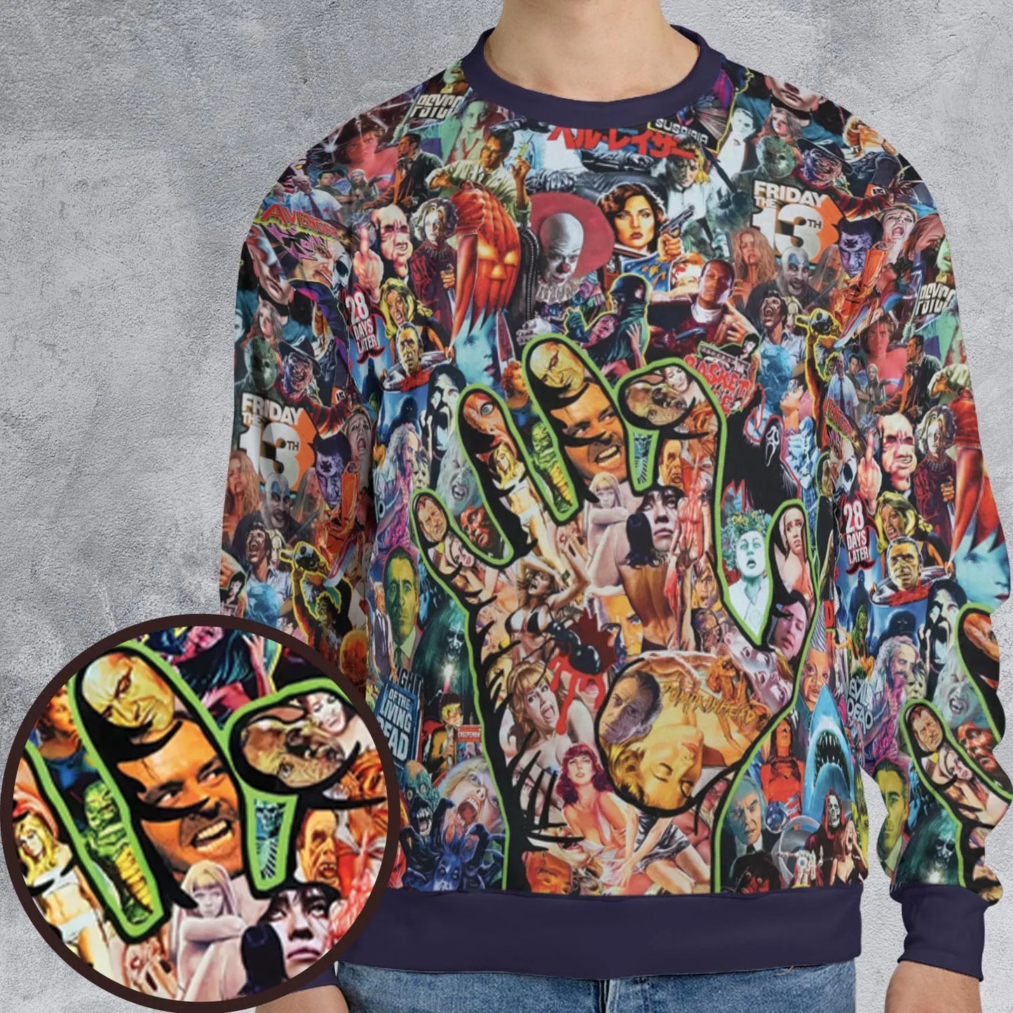 All-over Print Sweatshirt - 5ZQYJTMF