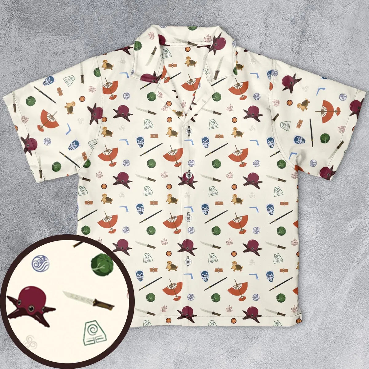 Youth Hawaiian Shirt - WE26RD4N