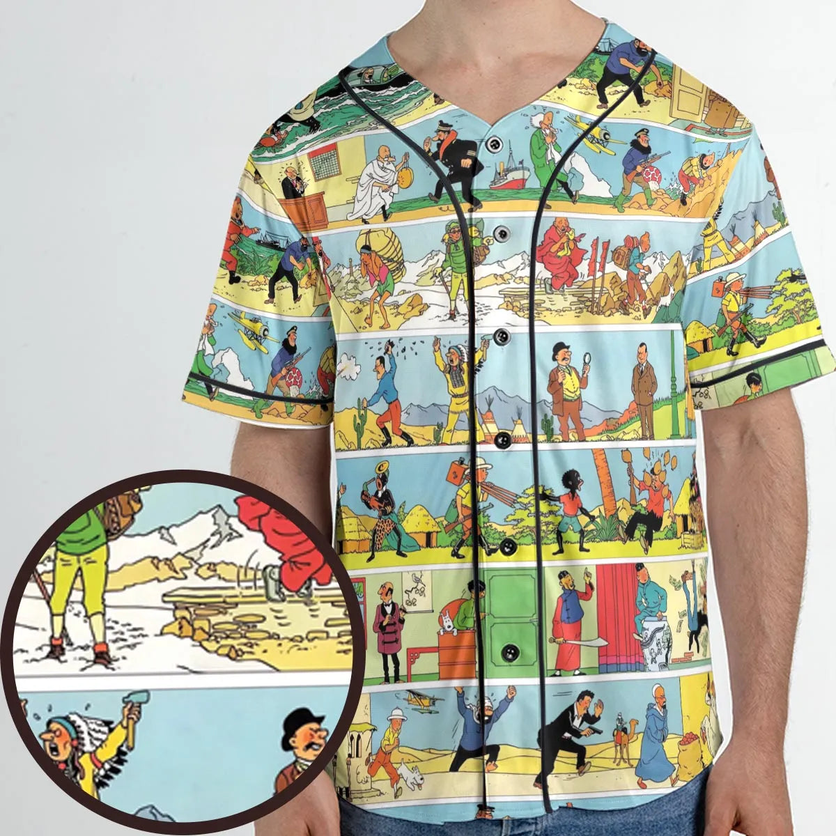 Unisex Baseball Jersey - 6CSTKAU7