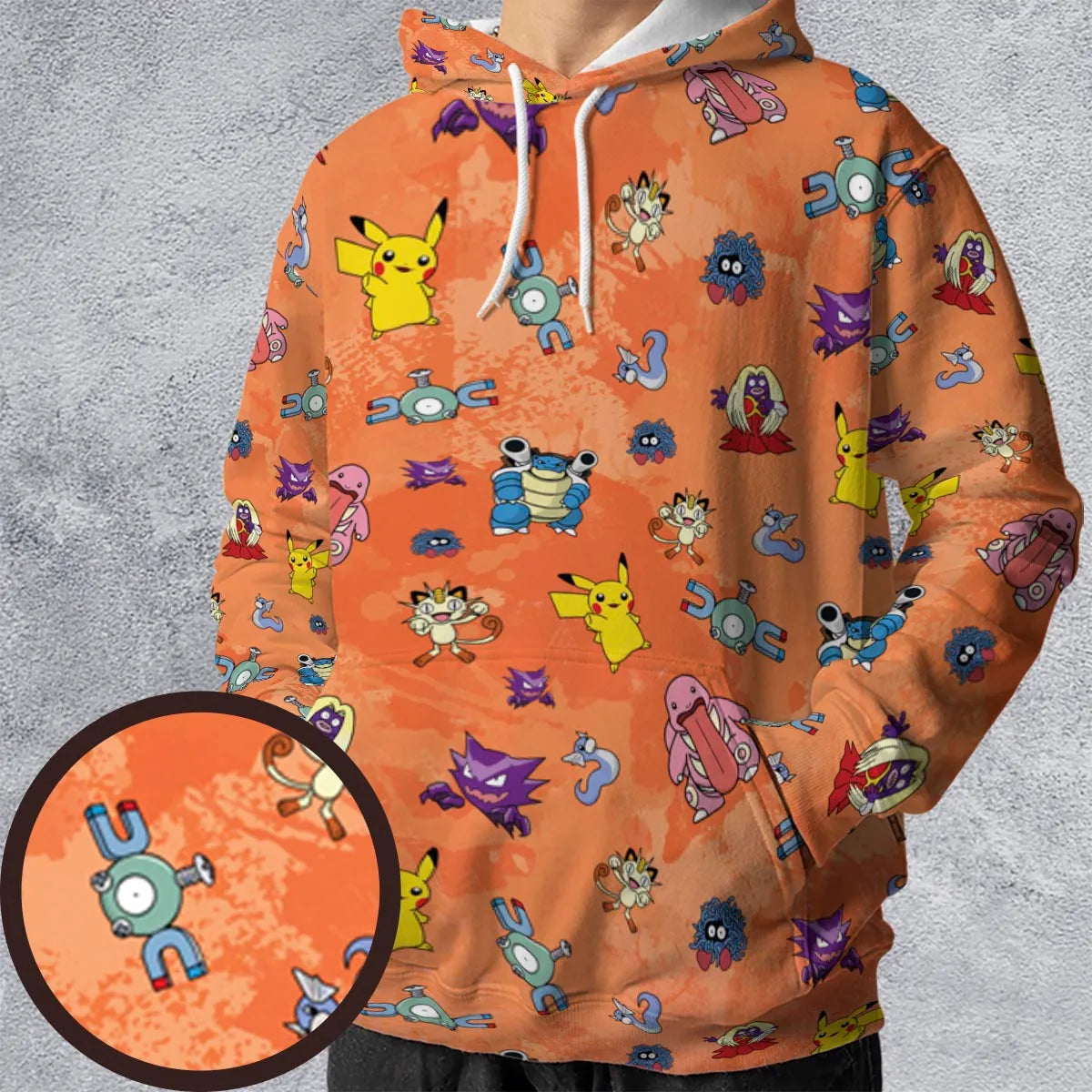 All-over Print Hoodie - 6YLR4ZEX