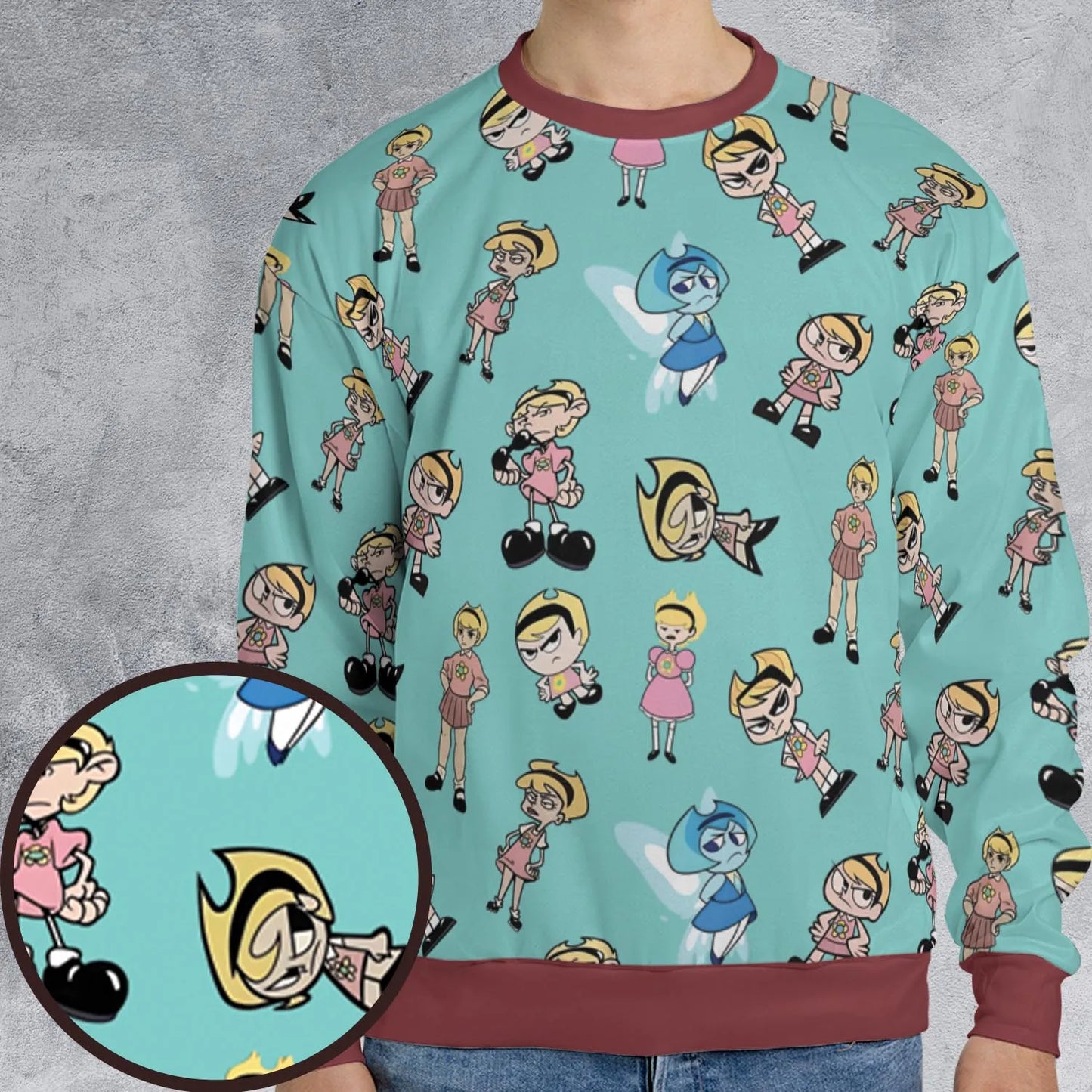 All-over Print Sweatshirt - P6RMPUX1