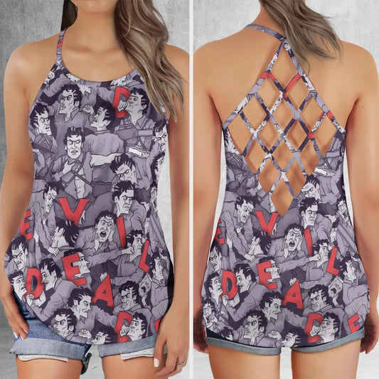 Criss Cross Tank Top - U2NZG8AN