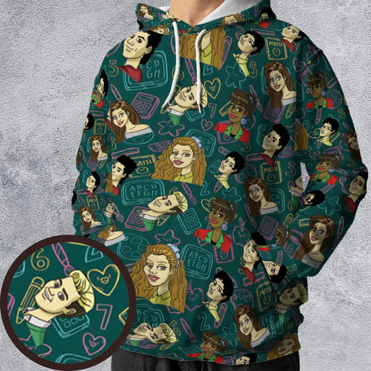 All-over Print Hoodie - N7ZJ83P7
