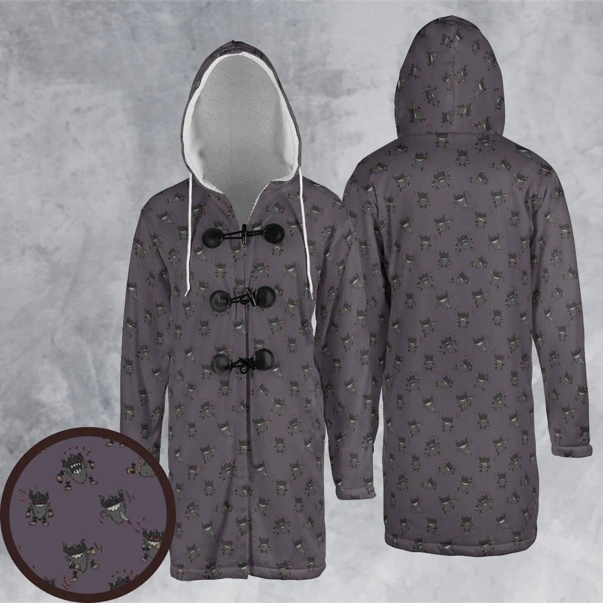 Hooded Cloak Coat - 7WZ2B8H8