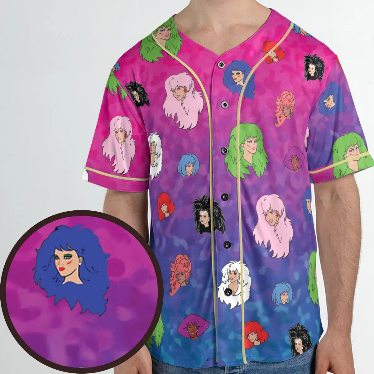 Unisex Baseball Jersey - 8EMV6LBS