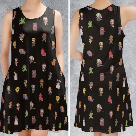 Sleeveless Dress - P9ZCJ6JE