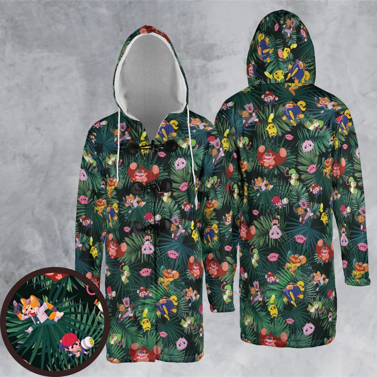 Hooded Cloak Coat - F83S2Q6E