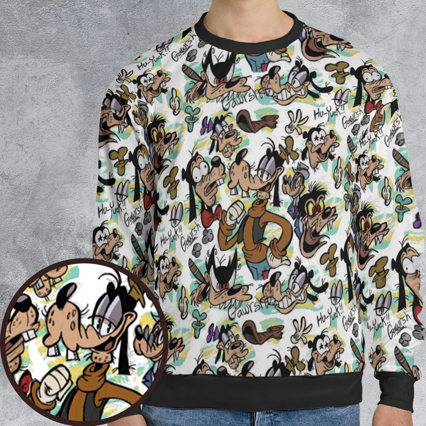 All-over Print Sweatshirt - WJFTWADC