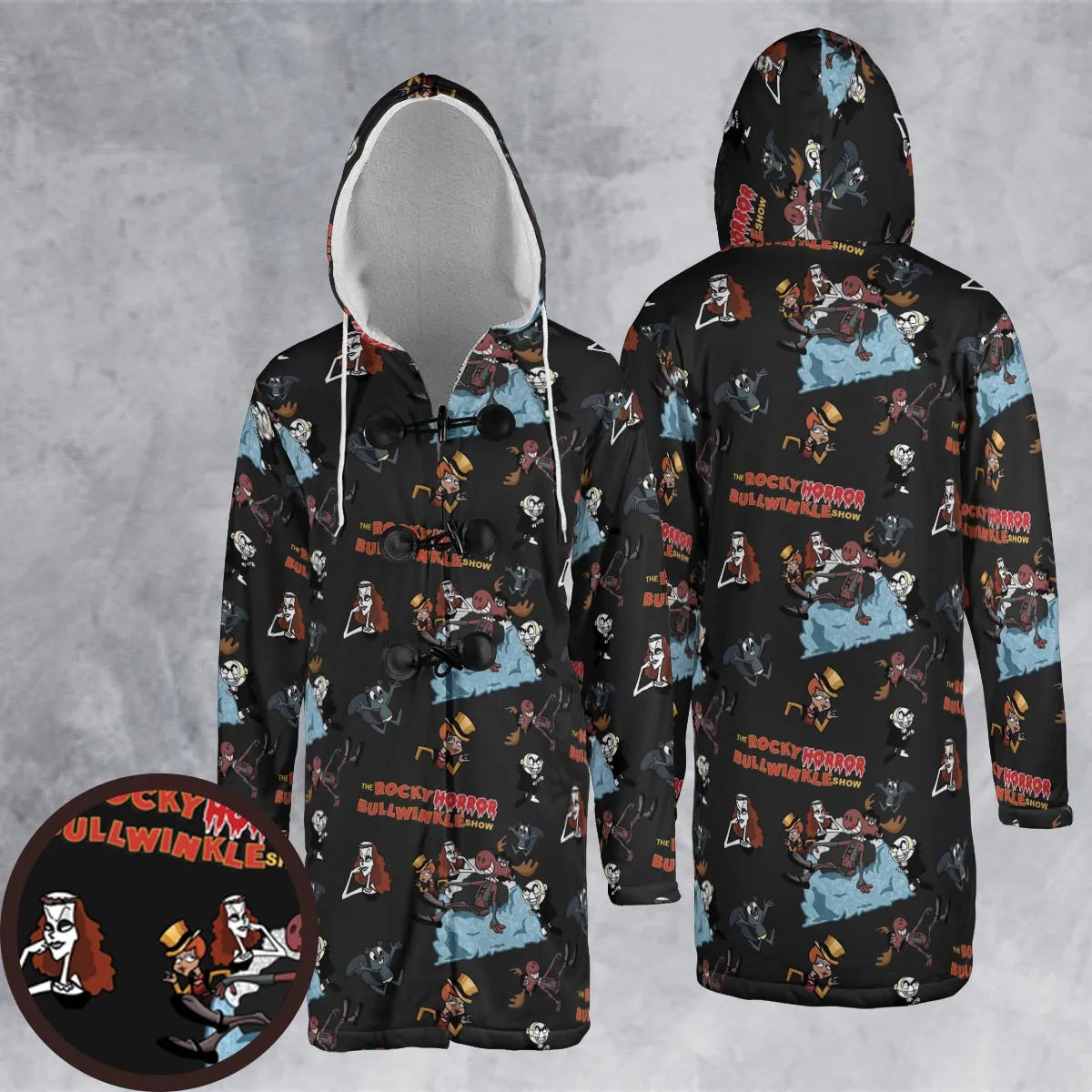 Hooded Cloak Coat - Q3XQRJQL