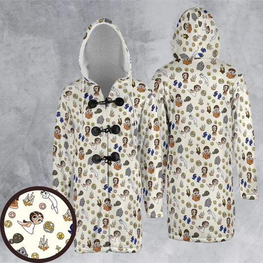 Hooded Cloak Coat - 2SRC65CZ