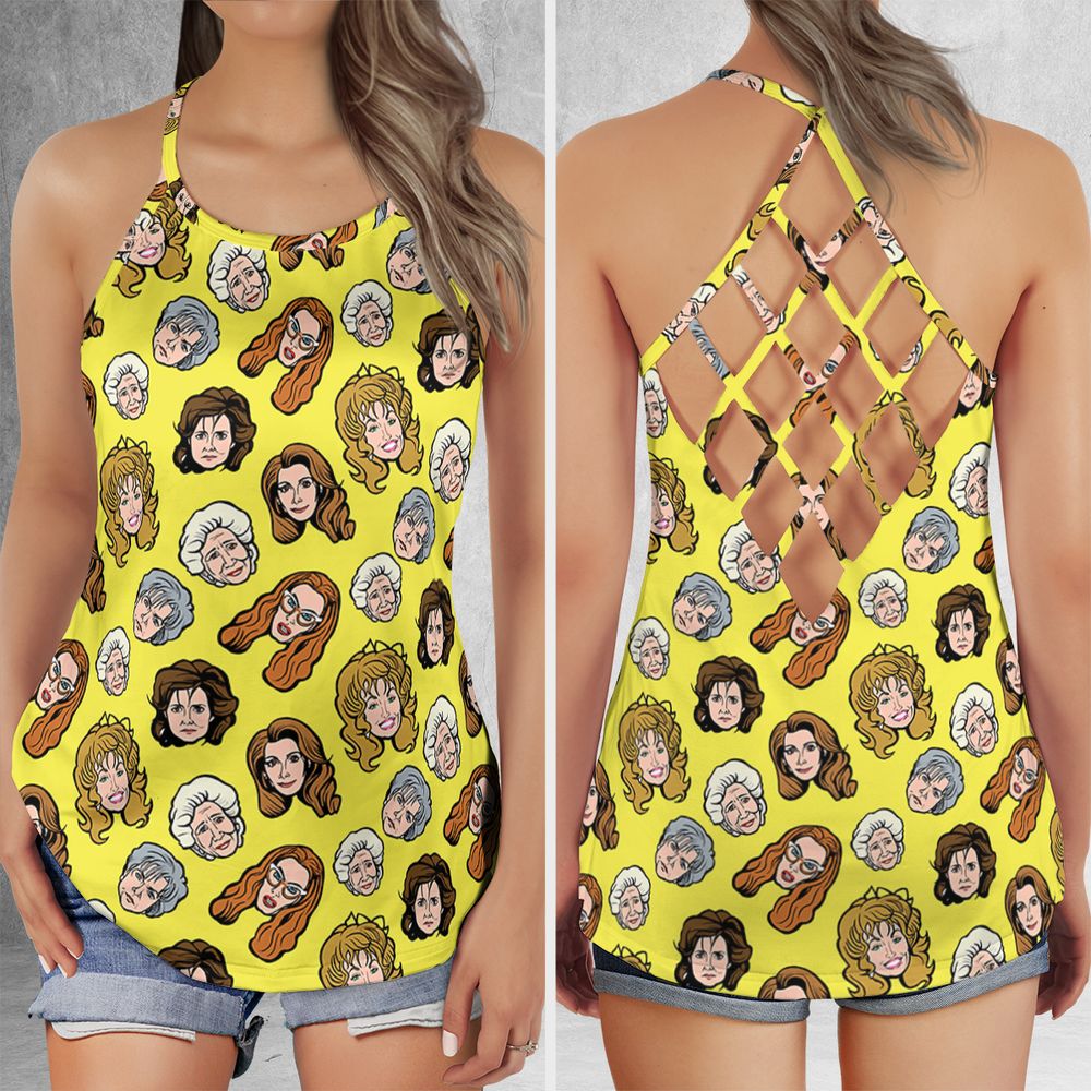 Criss Cross Tank Top - XFC4PWG5 -  - 1
