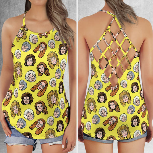 Criss Cross Tank Top - XFC4PWG5 -  - 1