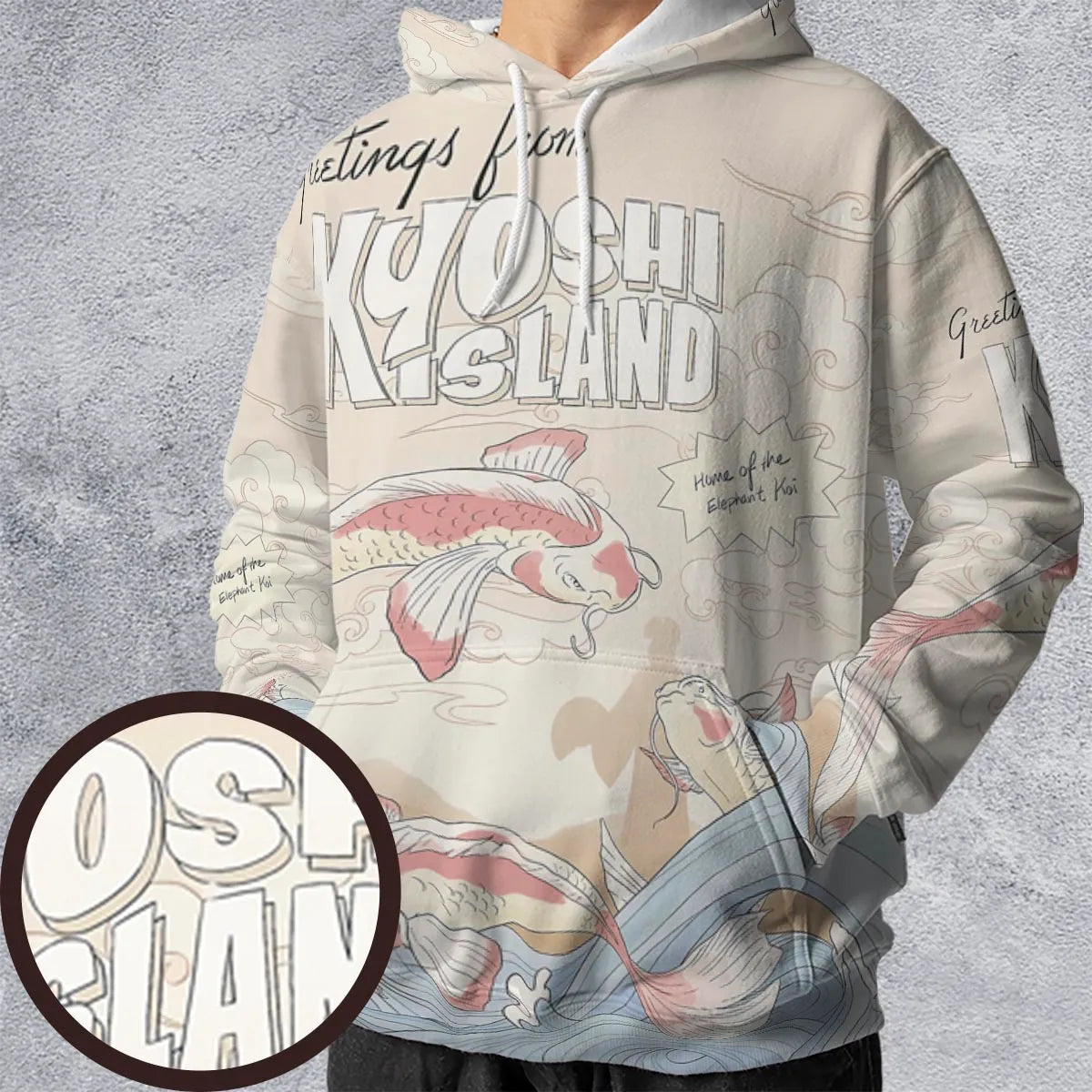 All-over Print Hoodie - QDVZ2GYV