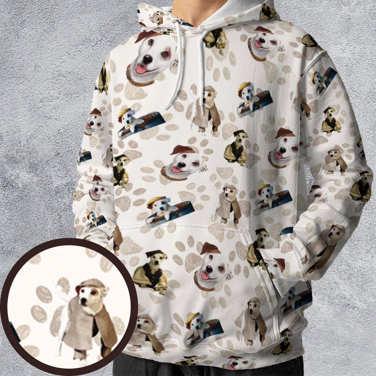 All-over Print Hoodie - 9J1JDL5N
