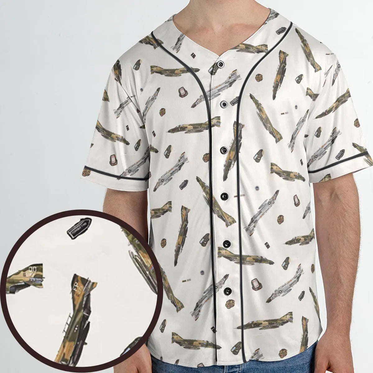 Unisex Baseball Jersey - VWU56LR8
