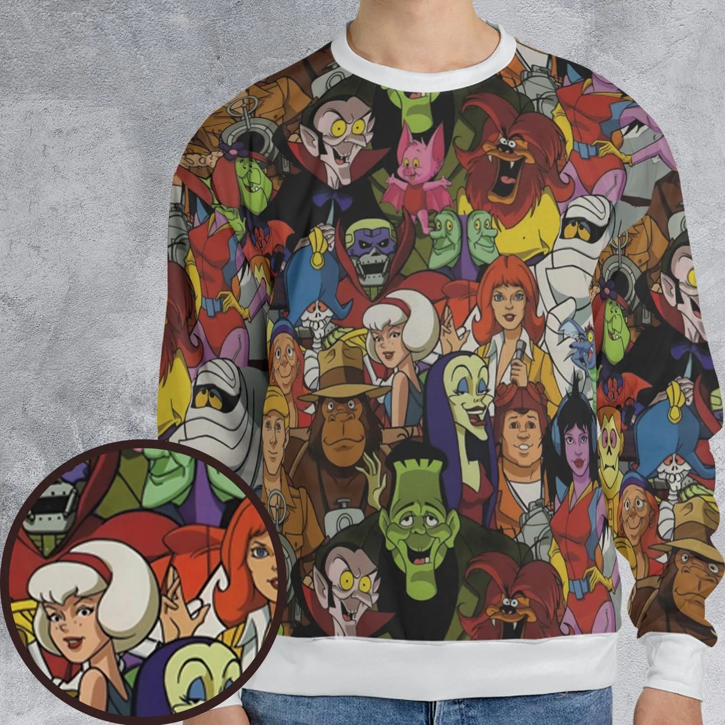 All-over Print Sweatshirt - VXUQXSVQ