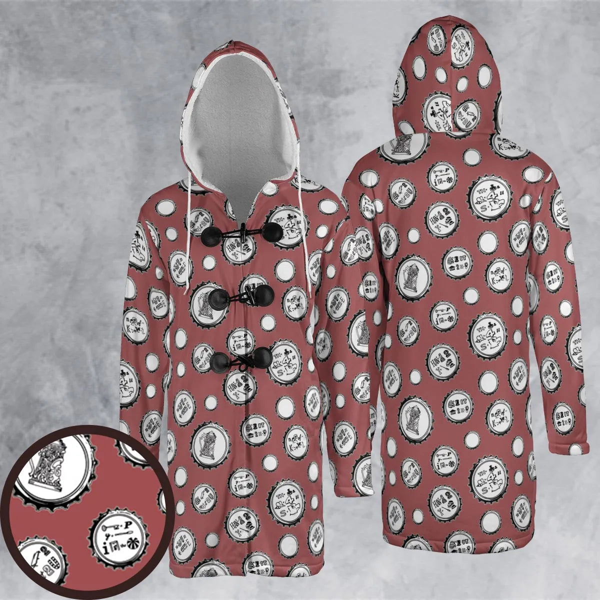 Hooded Cloak Coat - ZZ5ZBK7K