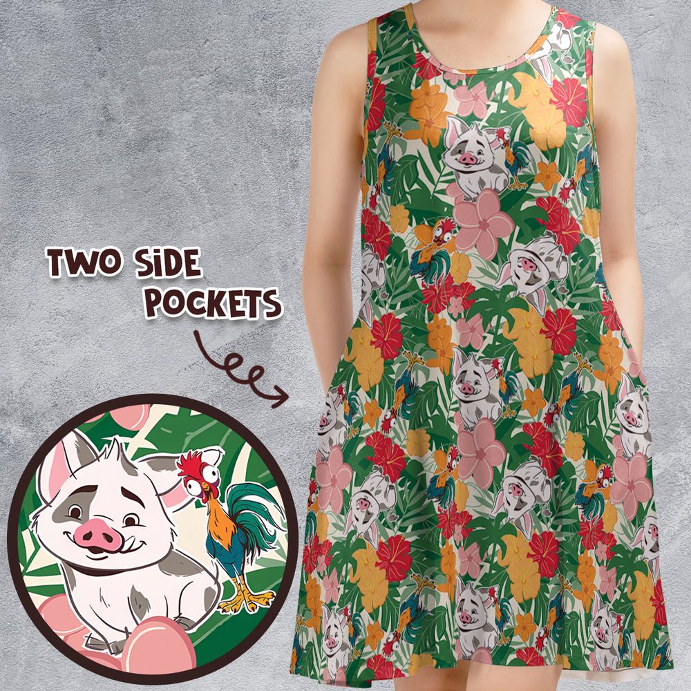 Sleeveless Dress - V67ER5AJ -  - 1