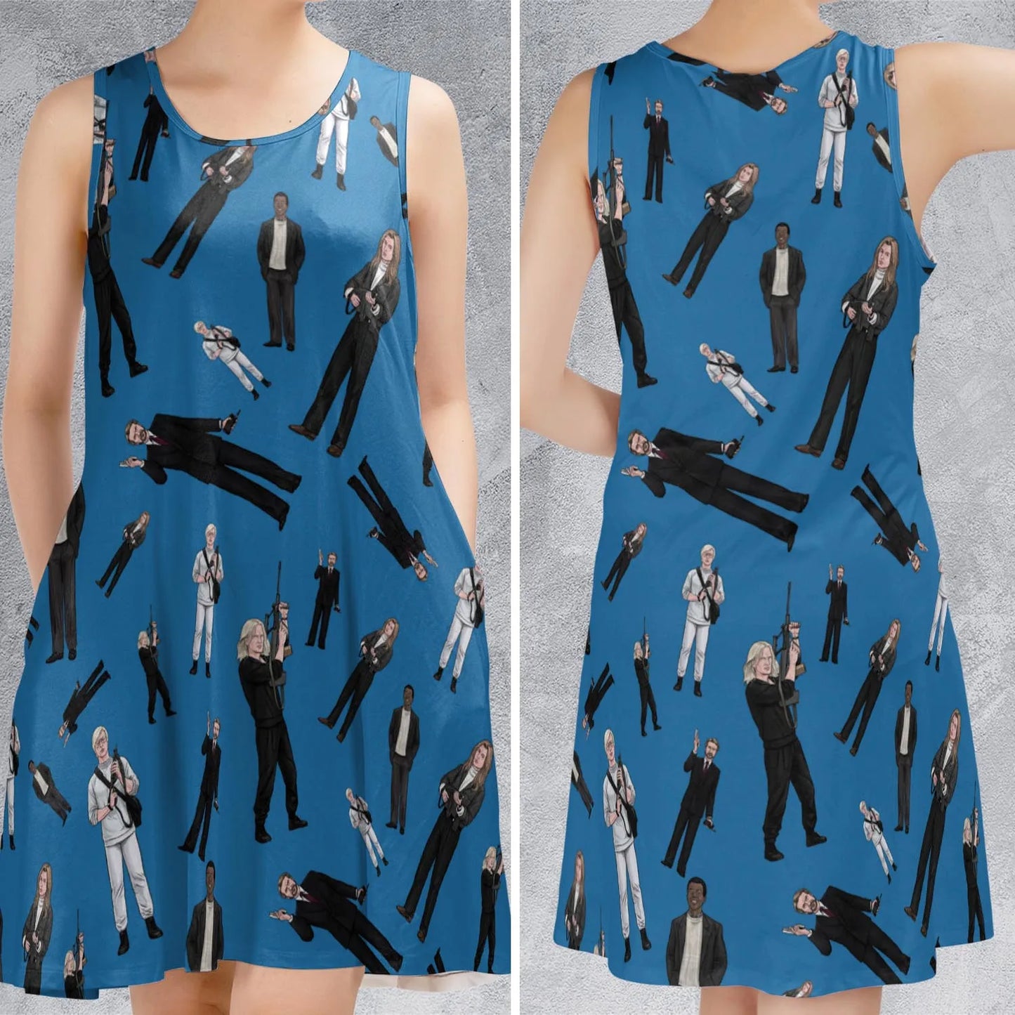 Sleeveless Dress - A7GM2PG1
