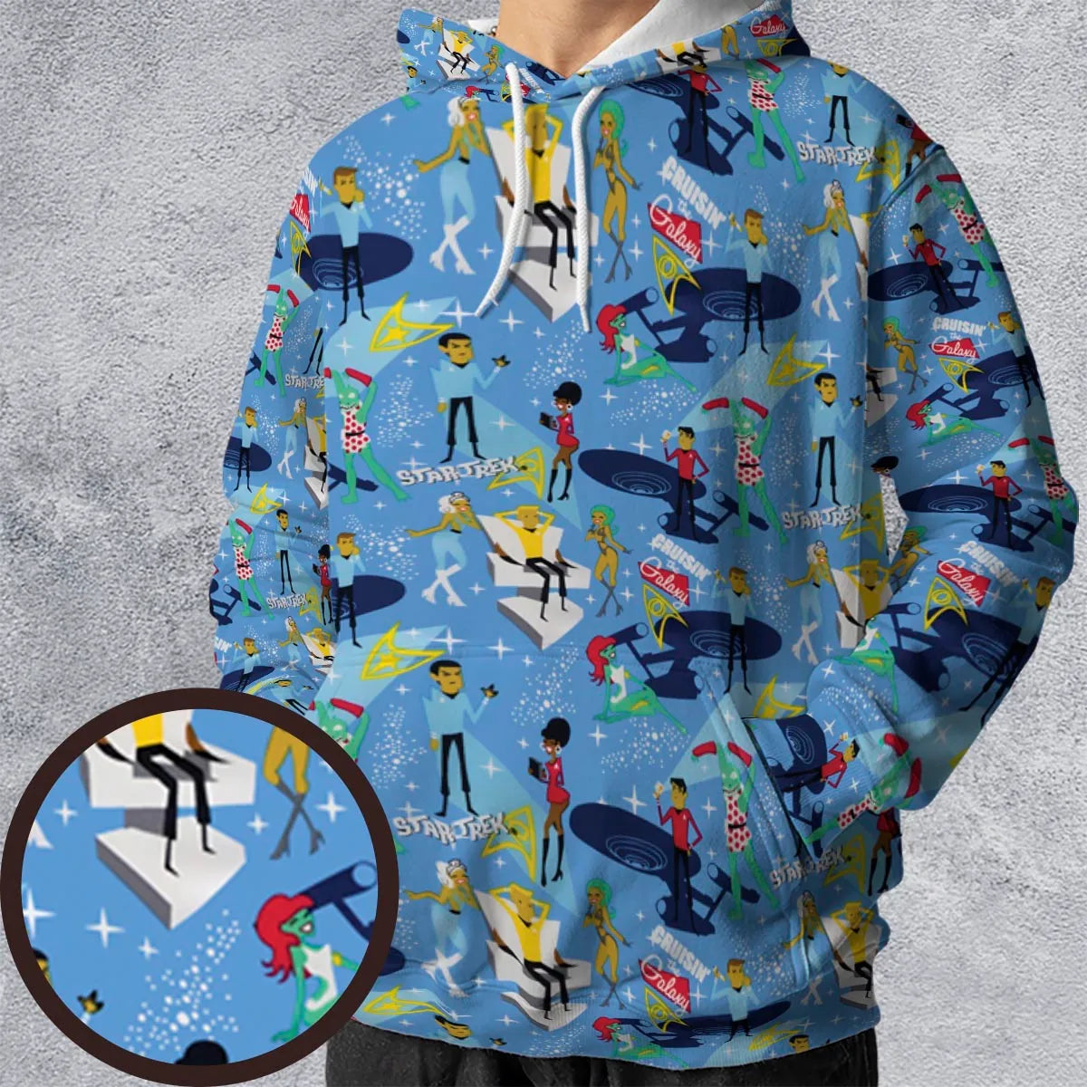 All-over Print Hoodie - NPLMSUHM