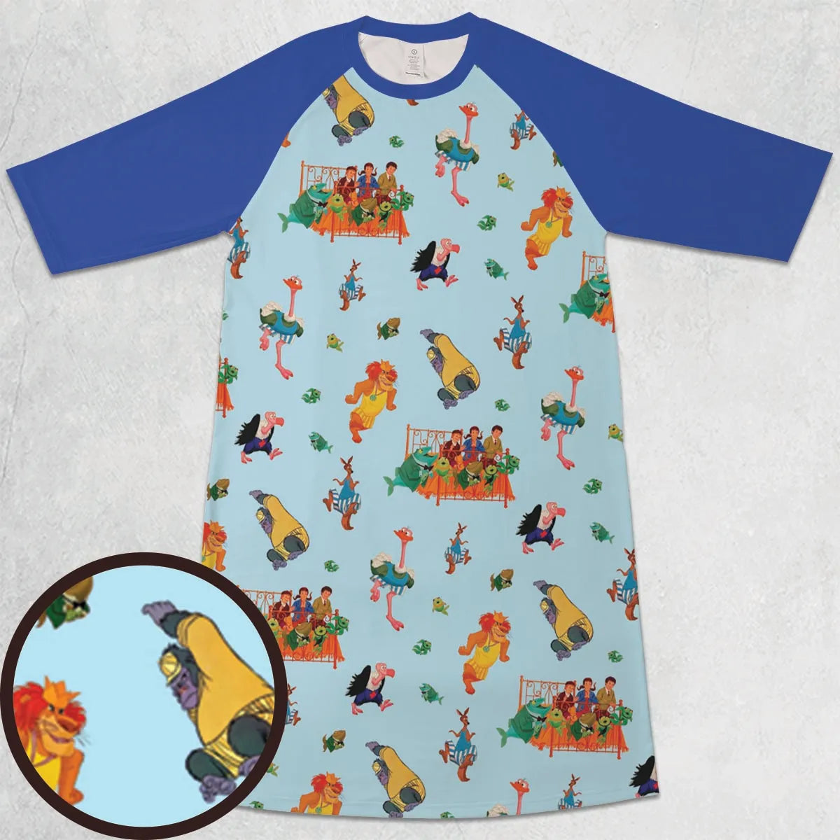 3/4 Sleeve Raglan Dress - F2STKF7V