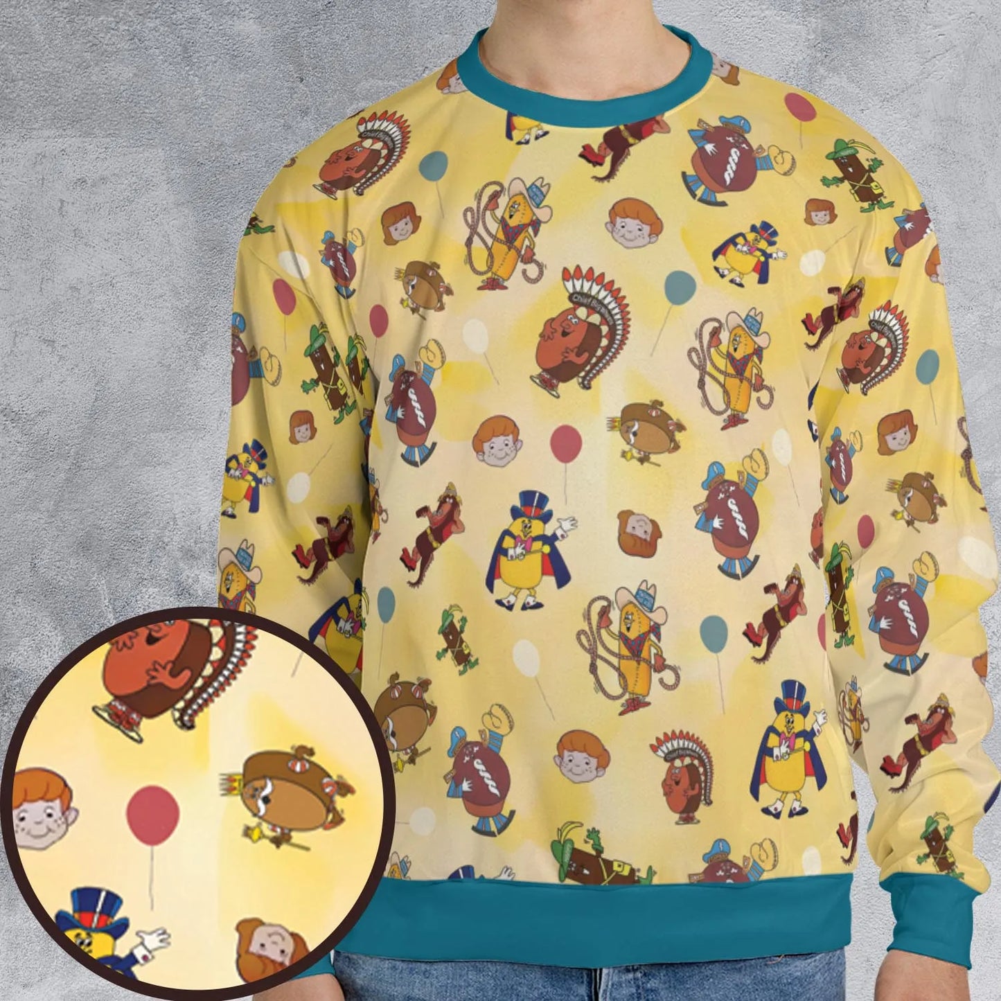 All-over Print Sweatshirt - RDRBQ4DN