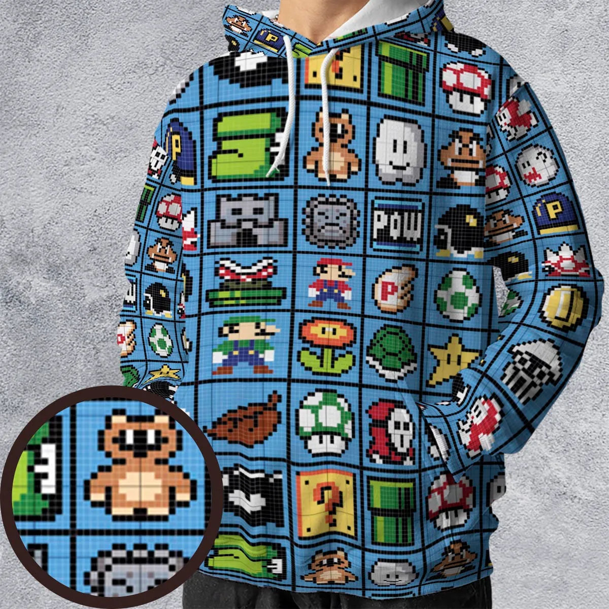All-over Print Hoodie - 1EANMJKE