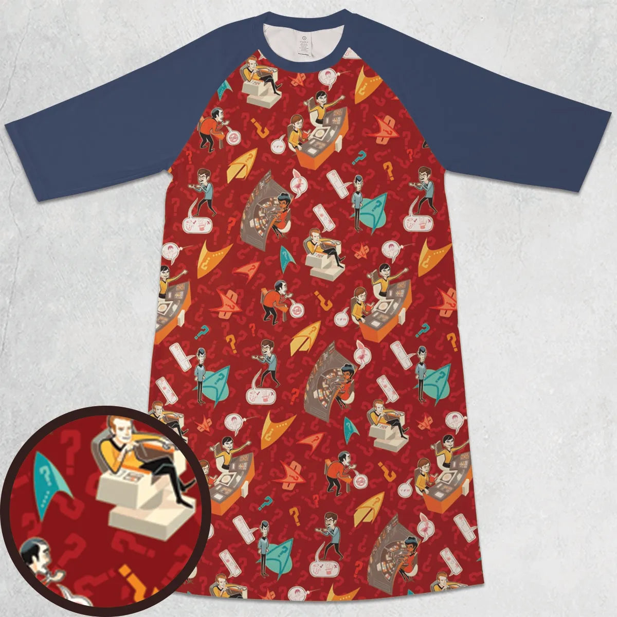 3/4 Sleeve Raglan Dress - ULQD1GKC