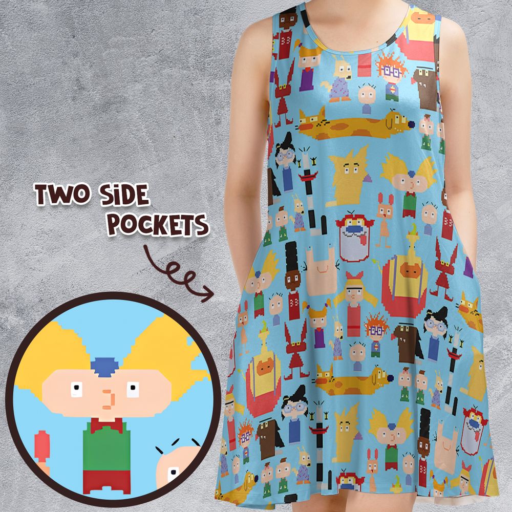 Sleeveless Dress - QDC7KWJE -  - 1