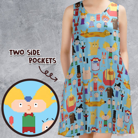 Sleeveless Dress - QDC7KWJE -  - 1