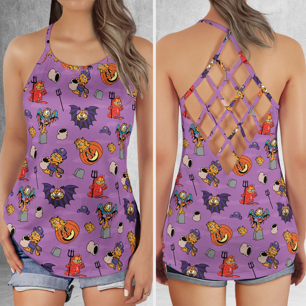 Criss Cross Tank Top - HPBC1685 -  - 1