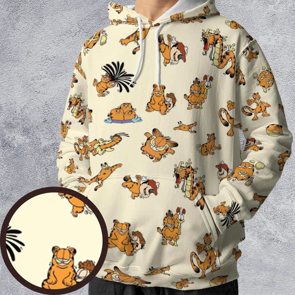 All-over Print Hoodie - XLW7K192