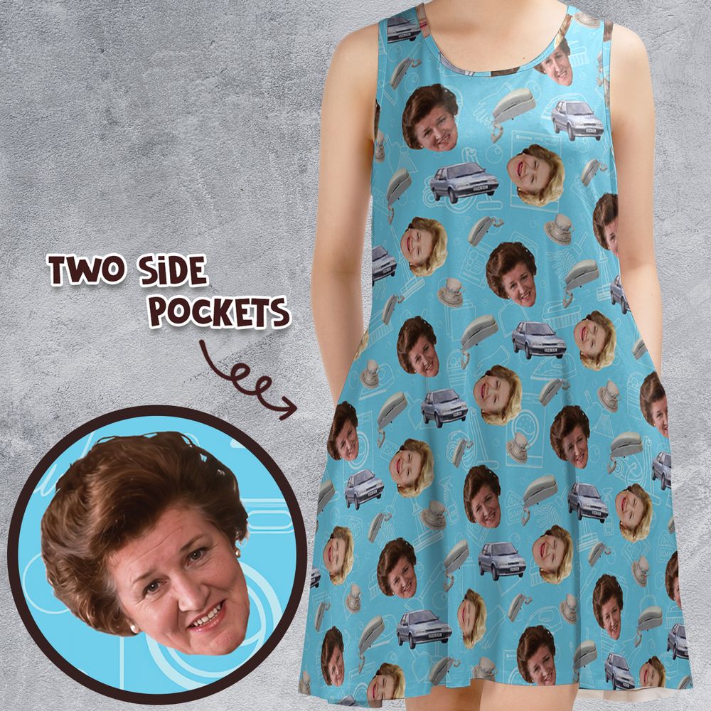 Sleeveless Dress - 1BF39ZLV -  - 1