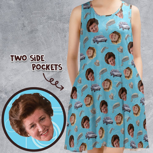 Sleeveless Dress - 1BF39ZLV -  - 1