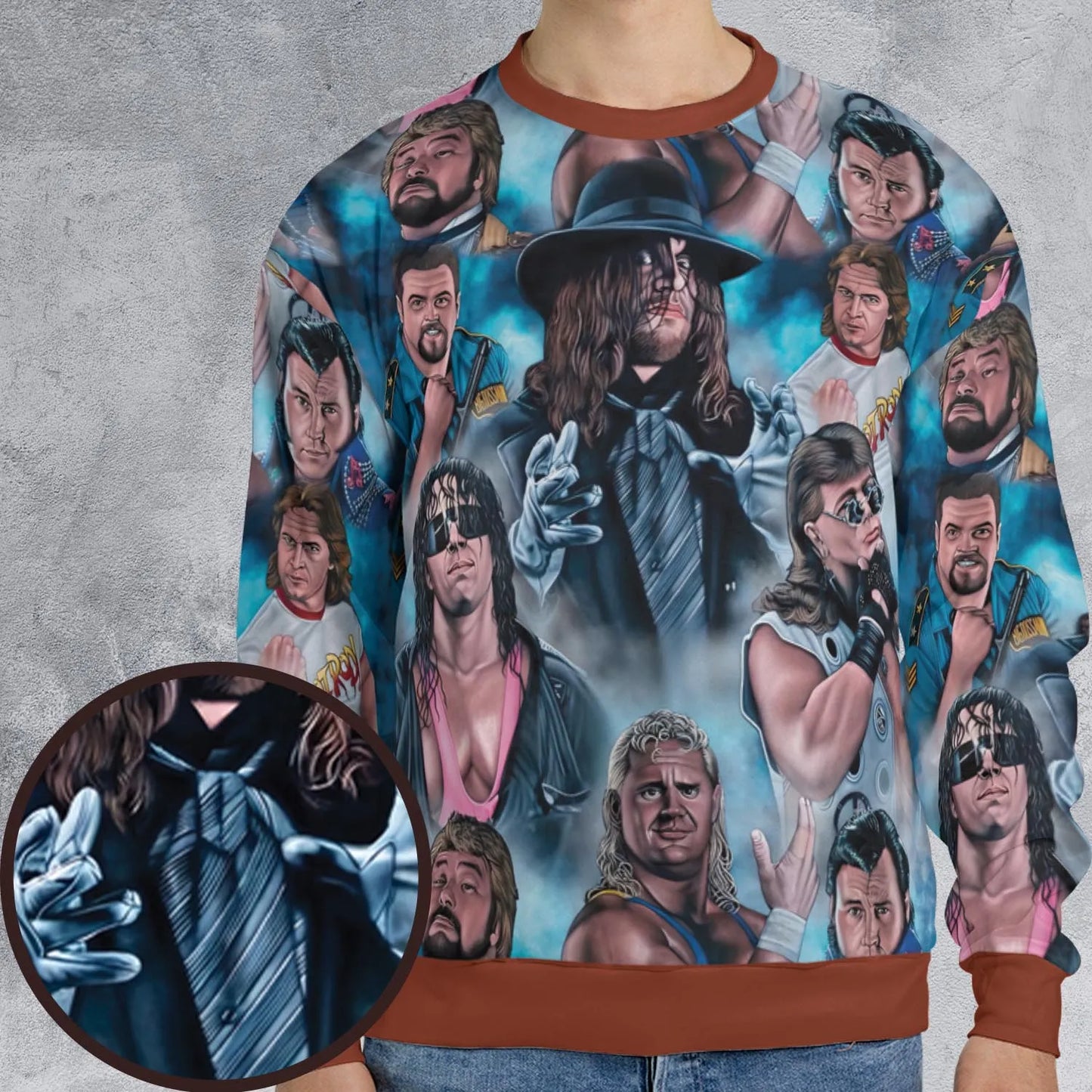 All-over Print Sweatshirt - RAZ9Y7V2