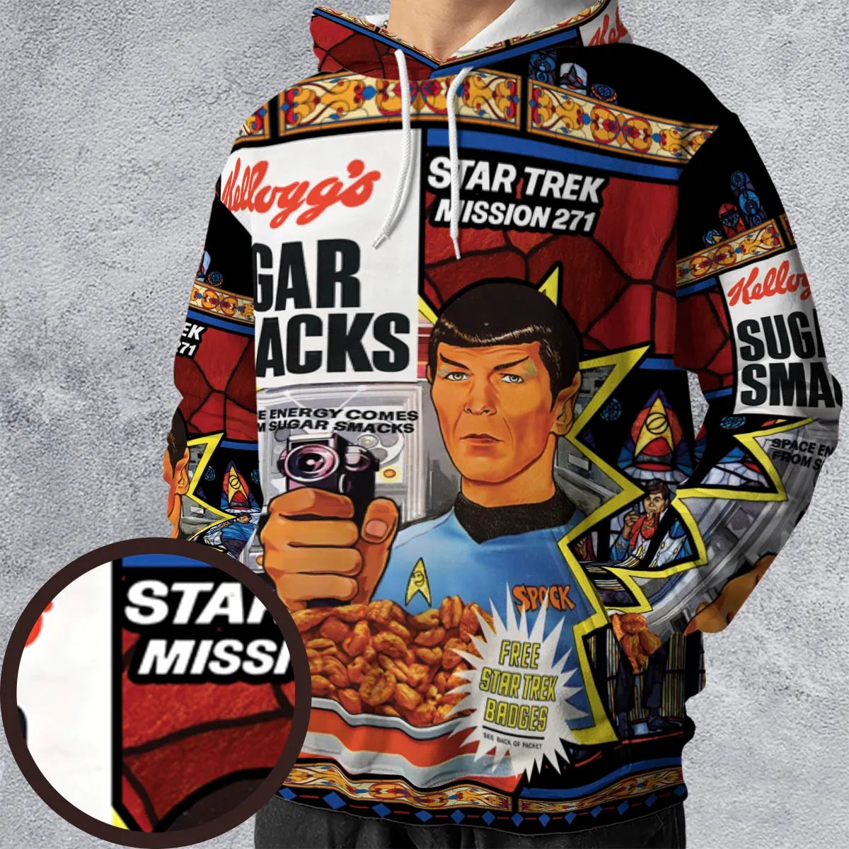 All-over Print Hoodie - NHVFF44Z