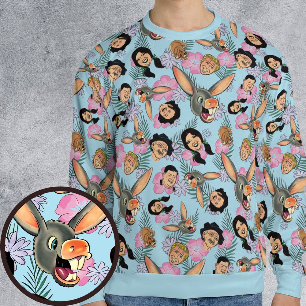 All-over Print Sweatshirt - 9VB4TK3R -  - 1