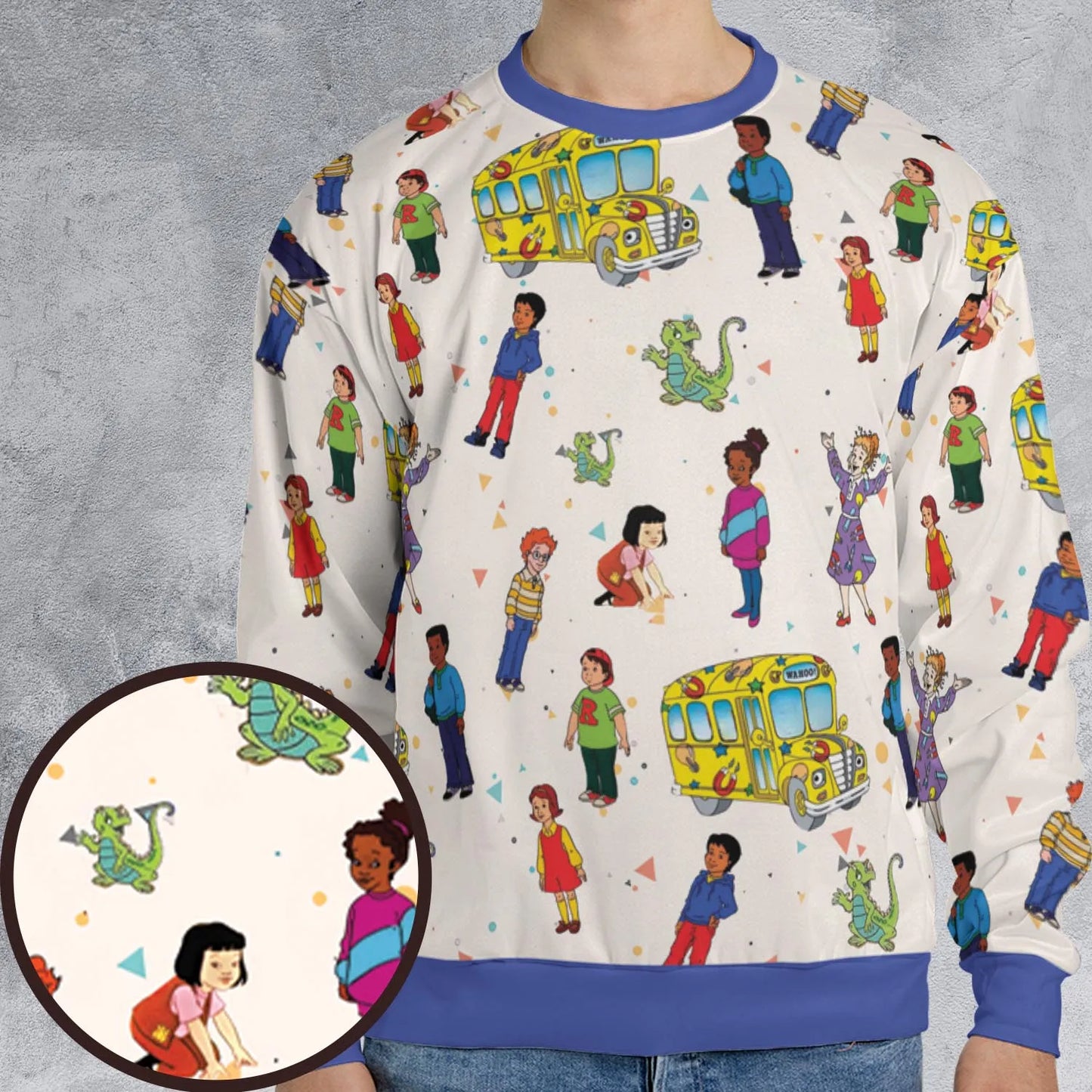 All-over Print Sweatshirt - Q9MS2UH5