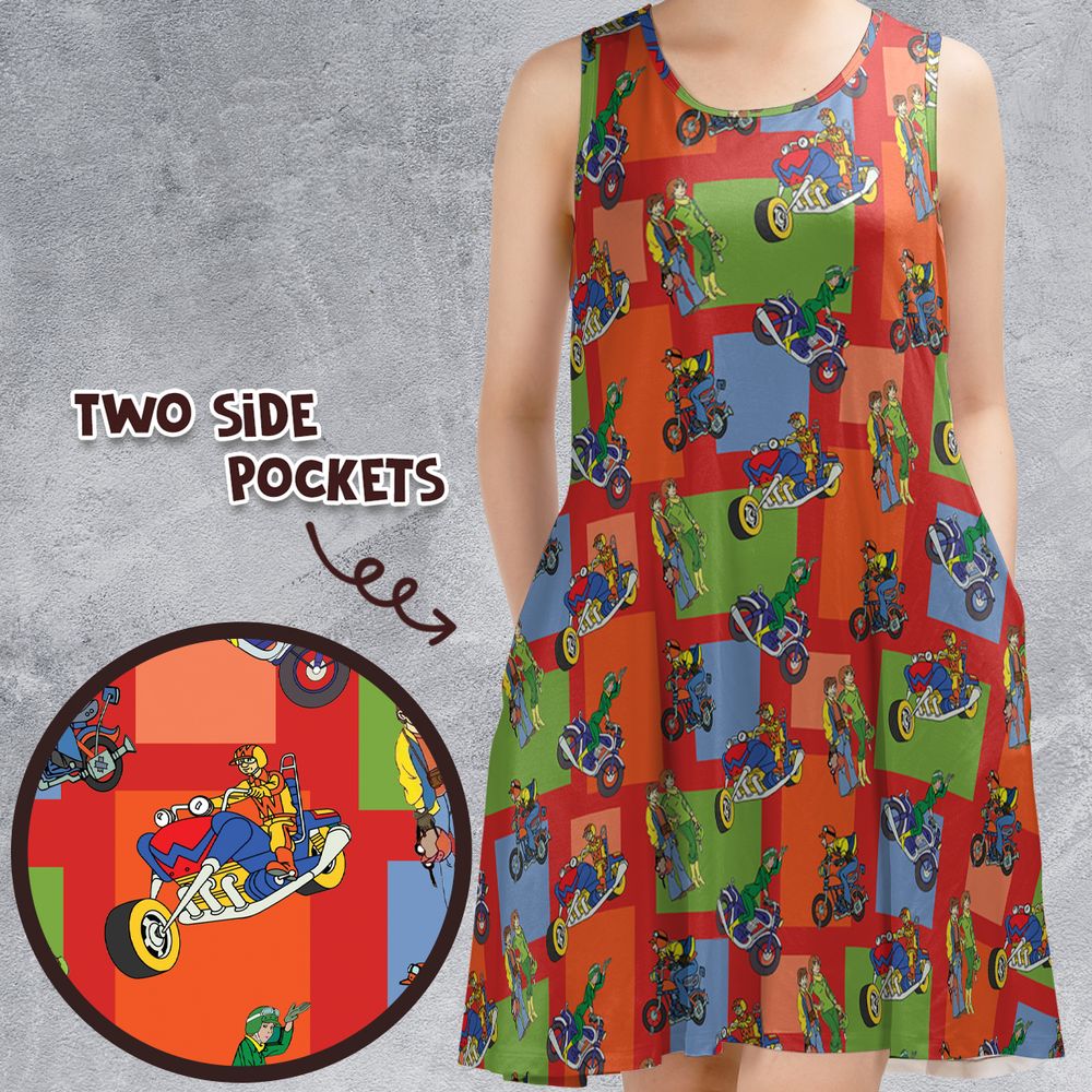 Sleeveless Dress - 7UXY244Z -  - 1