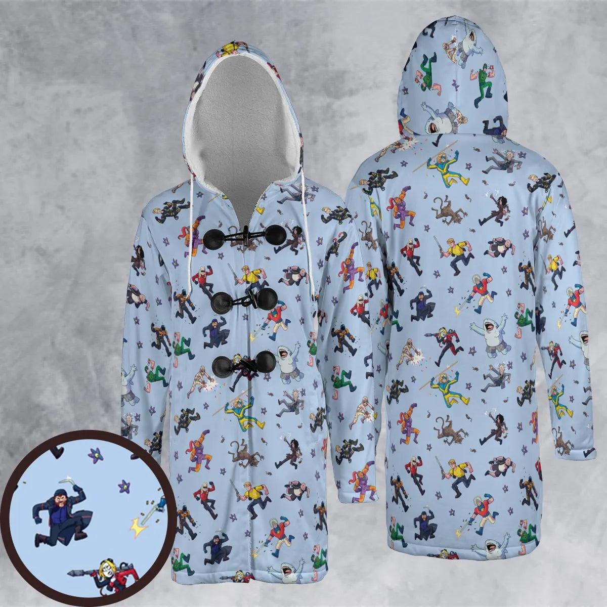 Hooded Cloak Coat - 4V5LY5PY