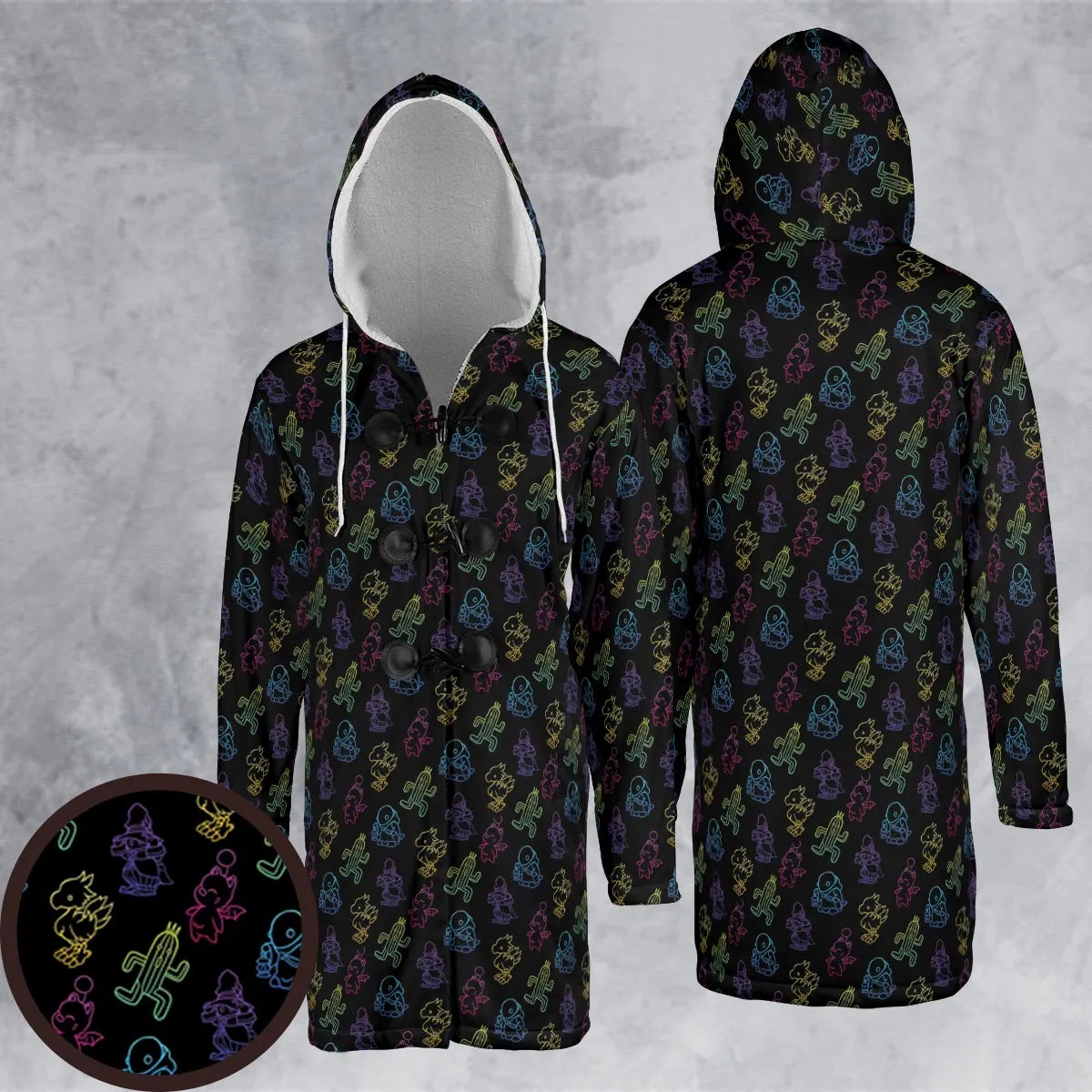 Hooded Cloak Coat - SN91716W