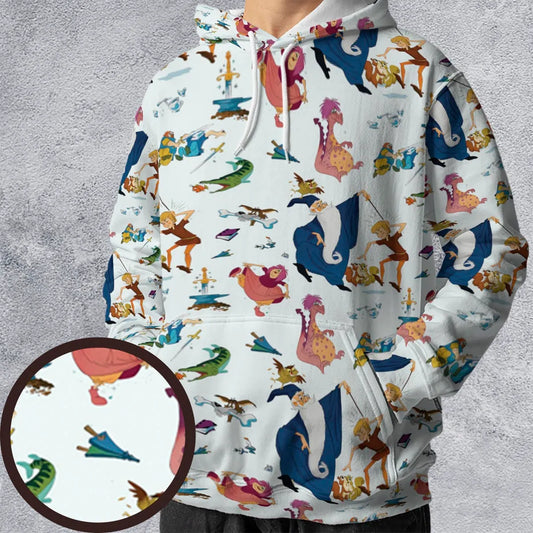 All-over Print Hoodie - 1KUMD46M