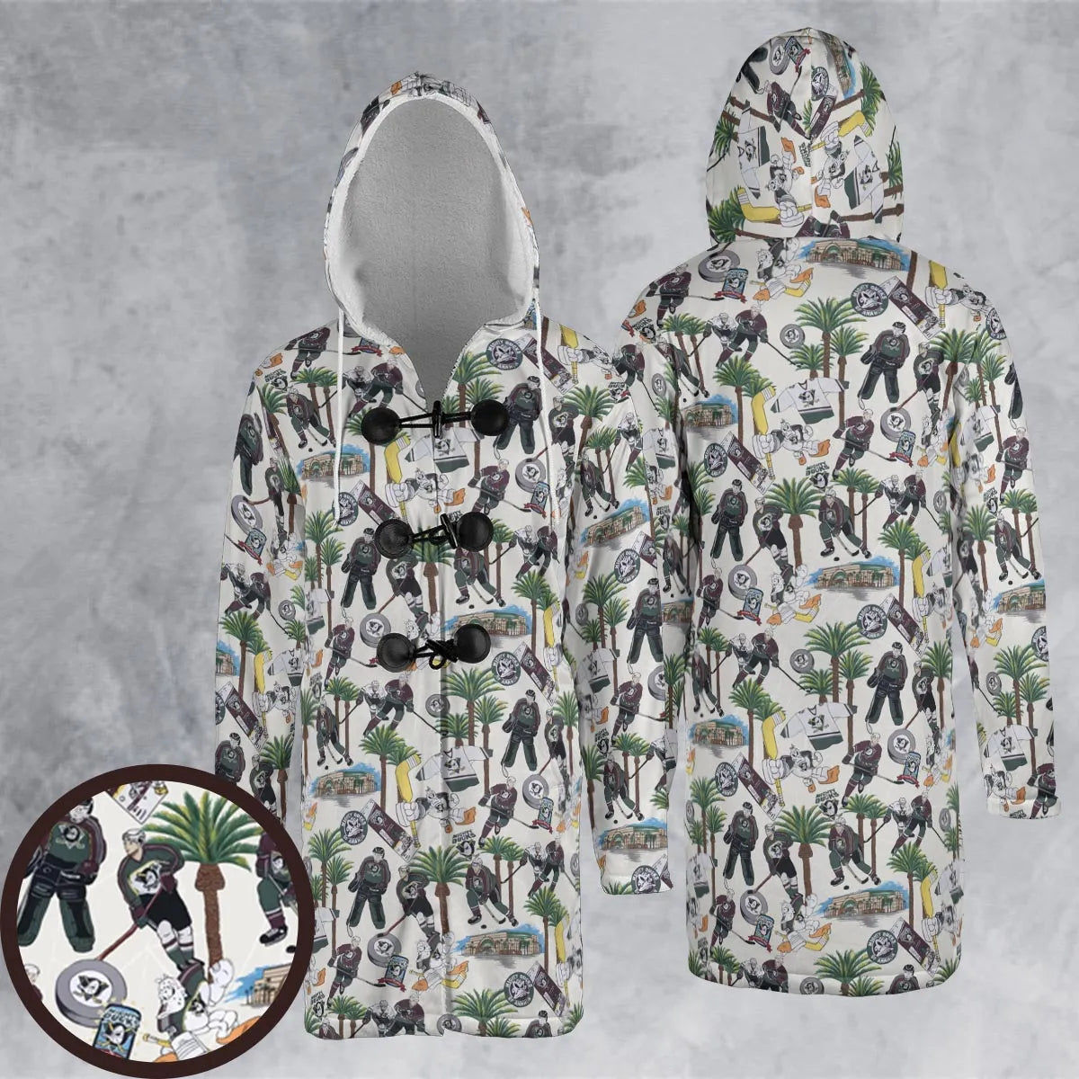Hooded Cloak Coat - RVZWESFJ