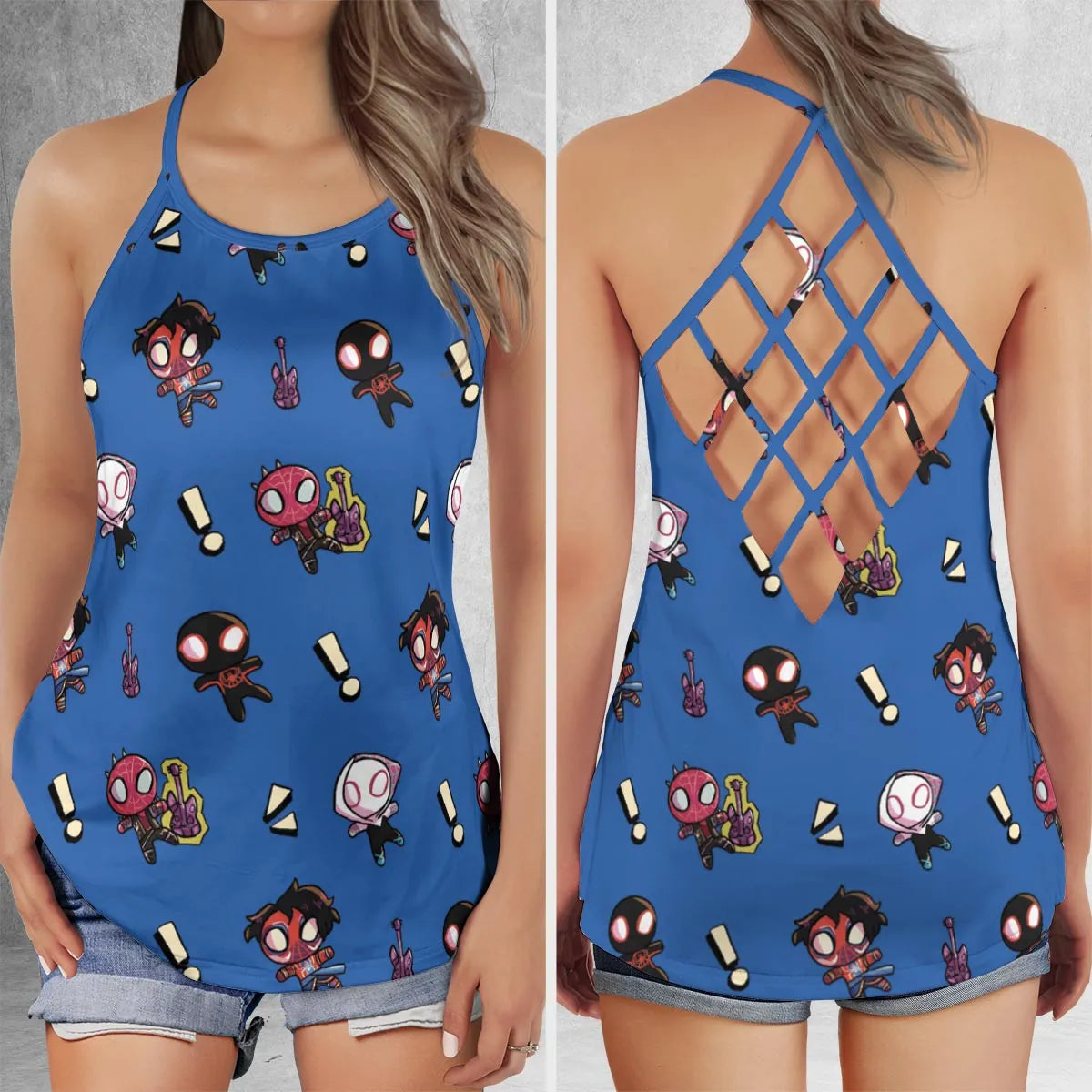 Criss Cross Tank Top - PHA7V7A3
