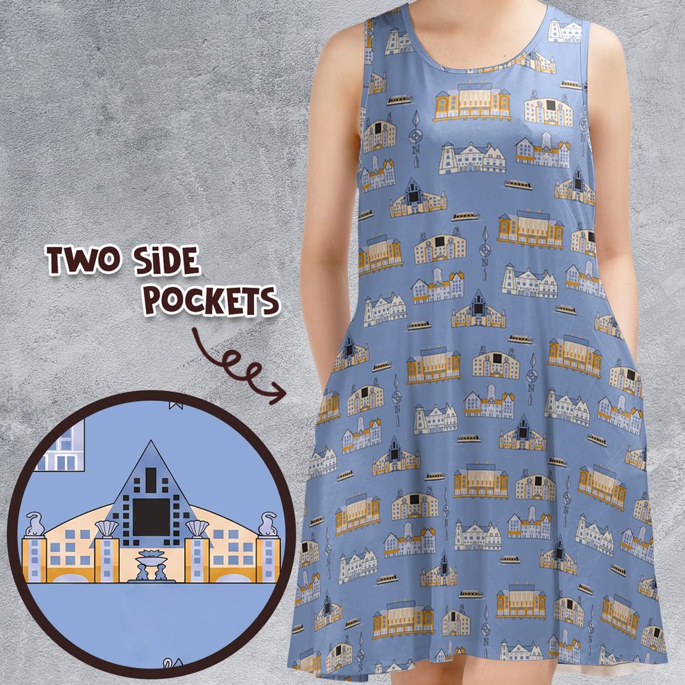 Sleeveless Dress - MMEPZVSJ -  - 1